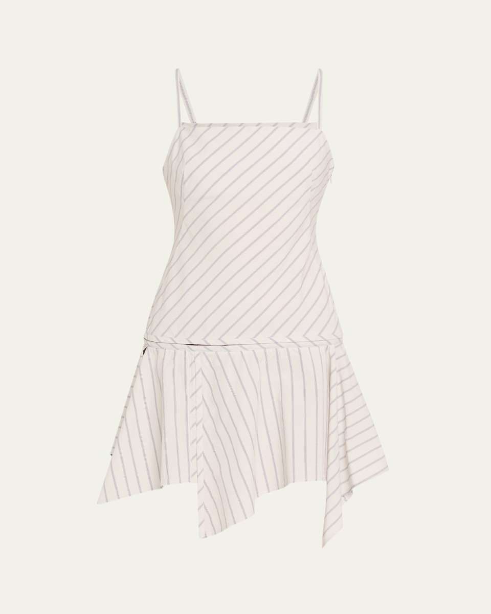 Stripe Hooks Mini Dress